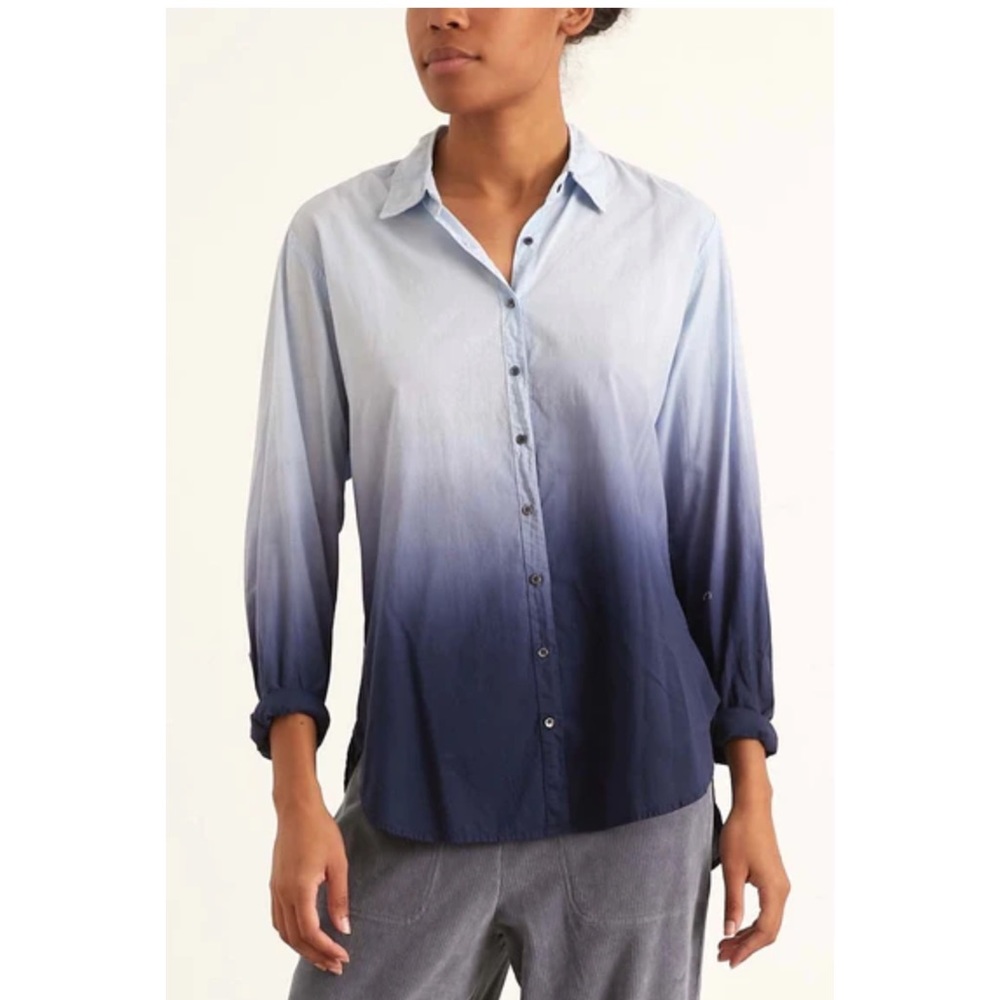 NWT XiRENA Beau Ombré Shirt in Dawn Bleu - Picture 5 of 16
